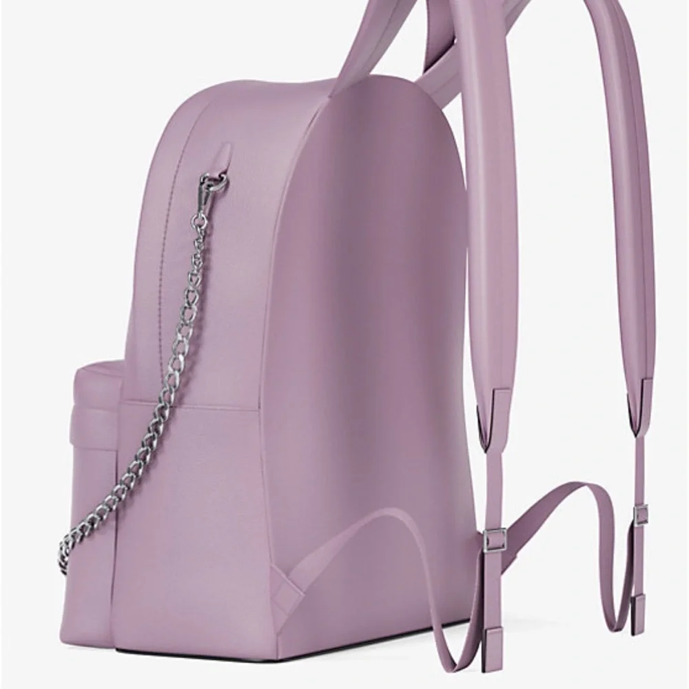 MICHAEL KORS Slater Medium Chain Backpack Quartz  NWT